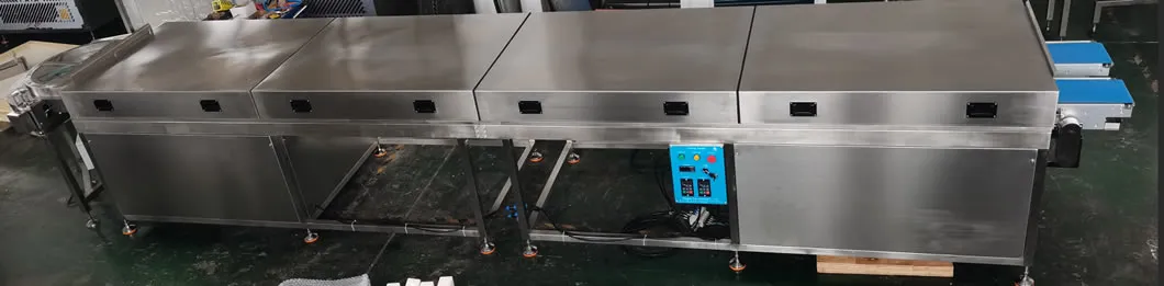 10m curved cooling tunnel